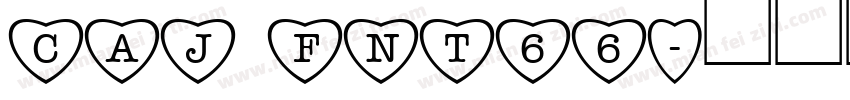 CAJ FNT66字体转换